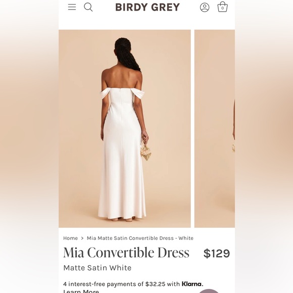 NWT ✨ Birdy Grey Mia Convertible Dress - Picture 9 of 11